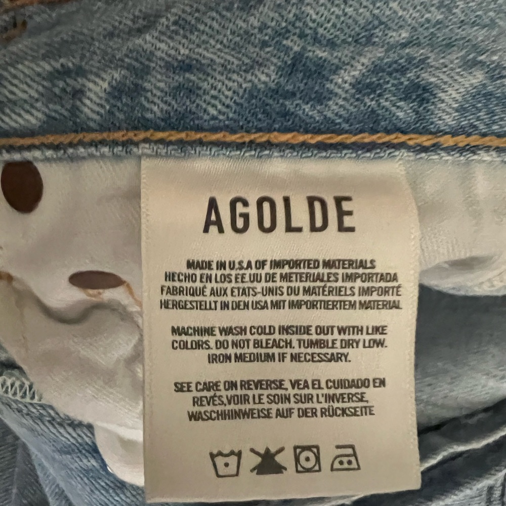Agolde Riley Crop - Picture 4 of 5